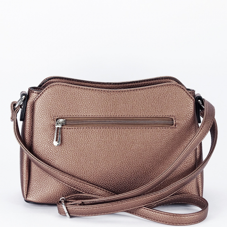 Geanta maro metalizat casual Flora&CO Paris F2516 M9 [3]