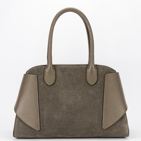 Geanta maro taupe din piele naturala 1895 130 [4]