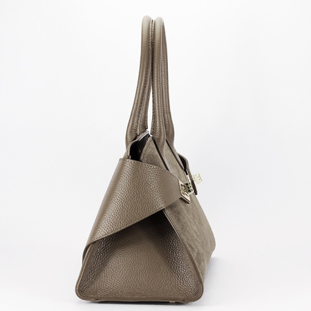 Geanta maro taupe din piele naturala 1895 130 [3]