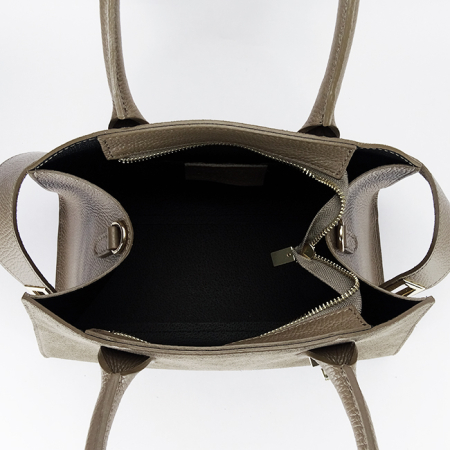 Geanta maro taupe din piele naturala 1895 130 [7]