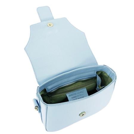 Geanta medie albastru deschis din piele naturala 2031 127 [8]