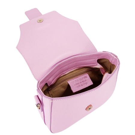 Geanta medie barbie roz din piele naturala 2031 127 [7]