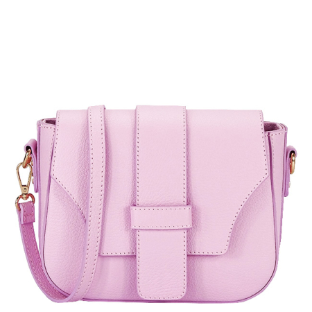 Noutati - Geanta medie barbie roz din piele naturala 2031 127