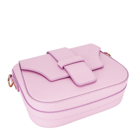 Geanta medie barbie roz din piele naturala 2031 127 [5]