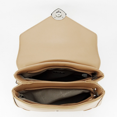 Geanta medie bej David Jones 7058-1 11 [6]