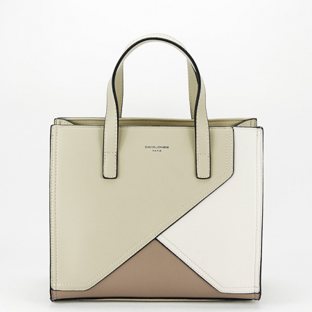 Genti mici - Geanta medie bej David Jones Paris CM6972 16
