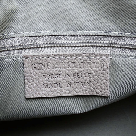 Geanta medie bej deschis din piele naturala 8931 124 [9]