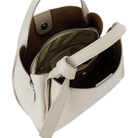 Geanta medie bej din piele naturala 8905 128 [8]