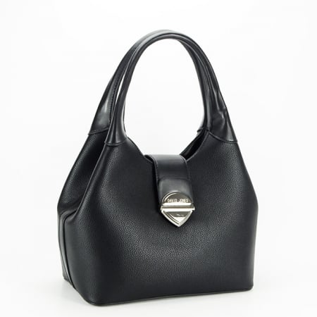 Noutati - Geanta neagra medie David Jones 7058-2 11