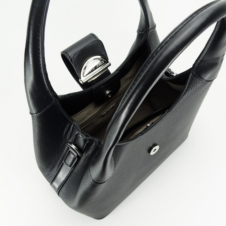 Geanta neagra medie David Jones 7058-2 11 [6]
