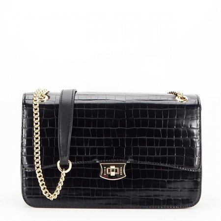 Genti mici - Geanta medie David Jones Paris 7002-2 15 Negru