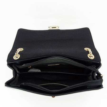 Geanta medie David Jones Paris 7002-2 15 Negru [6]