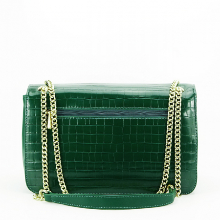 Geanta medie David Jones Paris 7002-2 15 Verde inchis [3]