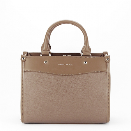 Genti mici - Geanta medie David Jones Paris 7007-4 12 Bej inchis