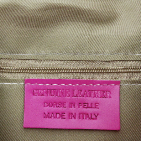 Geanta medie din piele naturala 8931 124 Fucsia [8]