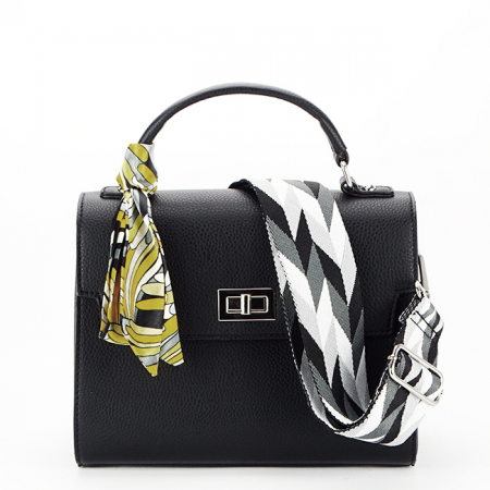 Femei - Geanta medie FLORA&Co F9001 14 negru