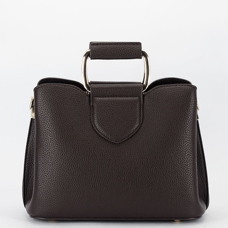 Geanta medie maro cafeniu FLORA&Co F6977 126 [5]