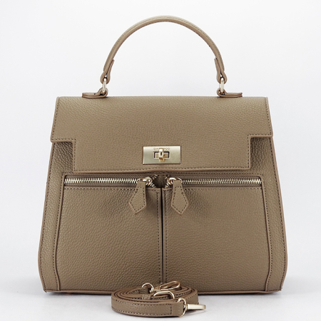 Geanta medie maro taupe Diana&CO DHJ823-2 17 [5]