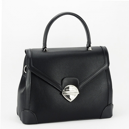Geanta medie neagra David Jones 7058-1 11 [1]