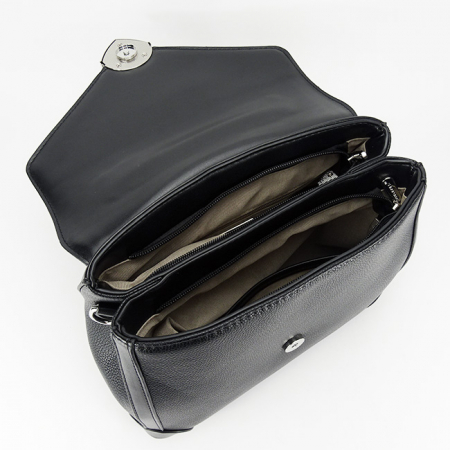 Geanta medie neagra David Jones 7058-1 11 [7]