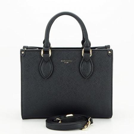 Geanta medie neagra David Jones CM7034 15 [1]
