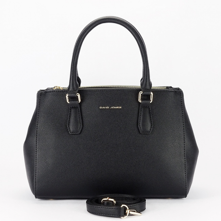 Geanta medie neagra David Jones CM7111 17 [4]