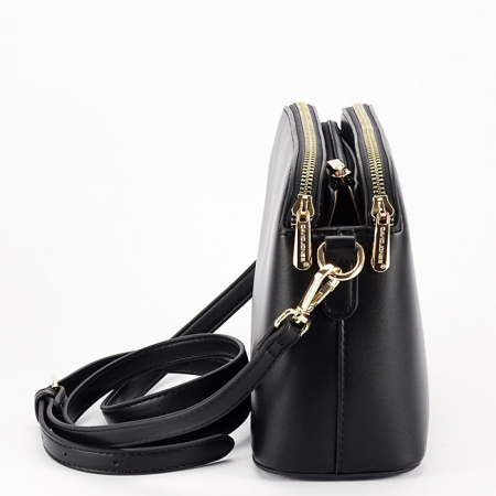 Geanta medie neagra David Jones Paris CM6938 15 [2]