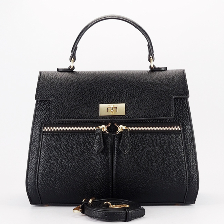Geanta medie neagra Diana&CO DHJ823-2 17 [5]
