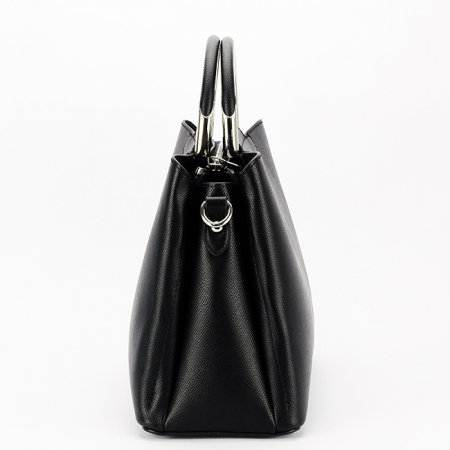 Geanta medie neagra FLORA&Co F8534 16 [2]
