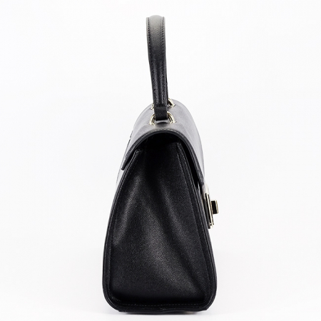 Geanta medie neagra Premium cu portofel CB2305-1 M6 [3]