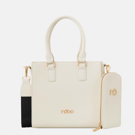 Posete - Geanta medie NOBO R0940-C000 M0 Alb