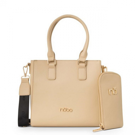 Posete - Geanta medie NOBO R0940-C015 M0 Camel deschis