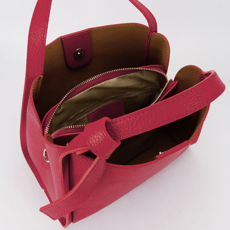 Geanta medie rosie din piele naturala 8905 128 [8]