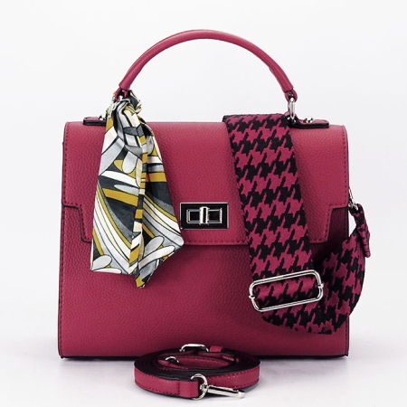 Geanta medie rosie  FLORA&Co F9001 14 [6]