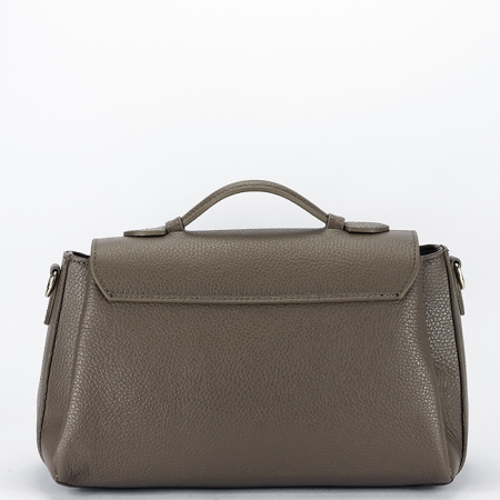 Geanta medie taupe din piele naturala 8910 126 [4]