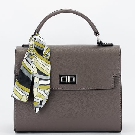 Geanta medie taupe inchis  FLORA&Co F9001 14 [2]