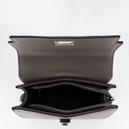 Geanta medie taupe inchis  FLORA&Co F9001 14 [8]