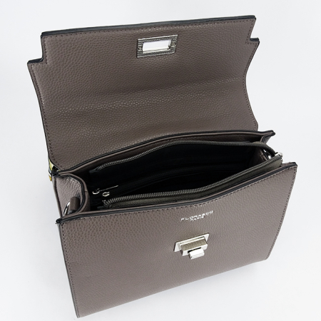 Geanta medie taupe inchis  FLORA&Co F9001 14 [9]