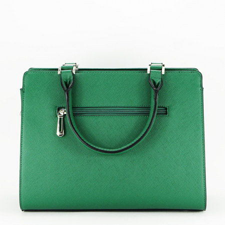 Geanta medie verde Jeffery 13 [3]