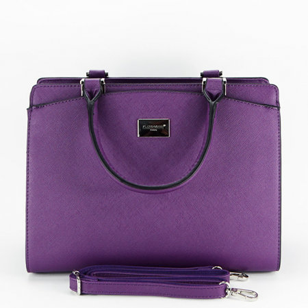 Geanta medie violet Jeffery 13 [5]