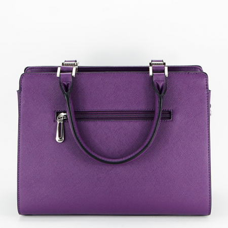 Geanta medie violet Jeffery 13 [3]