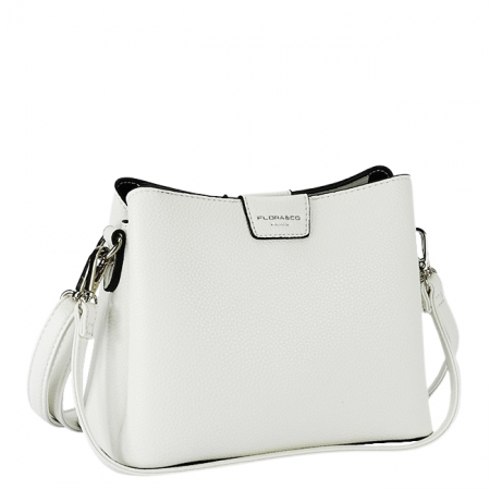 Geanta mica alba Flora&Co Paris F2548 14 [1]