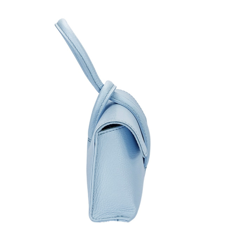 Geanta mica albastru deschis din piele naturala 1732 123 [4]