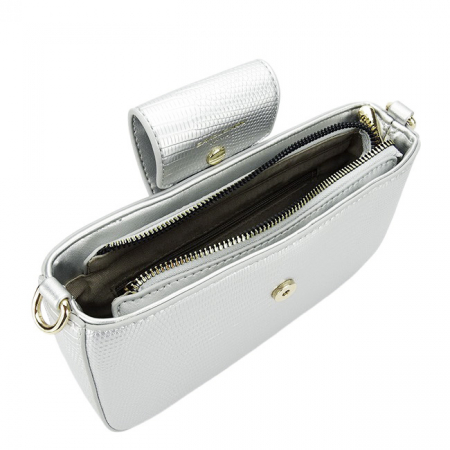 Geanta mica argintie David Jones Paris CM6773A 14 [6]