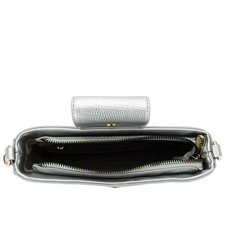 Geanta mica argintie David Jones Paris CM6773A 14 [5]
