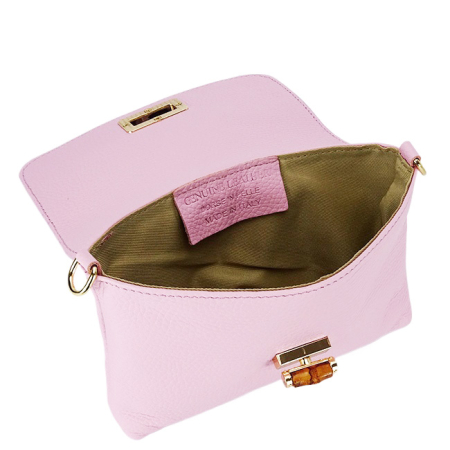 Geanta mica barbie roz din piele naturala 2052 06 [8]