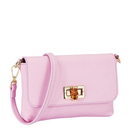 Geanta mica barbie roz din piele naturala 2052 06 [4]