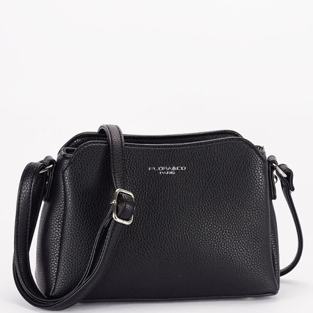 Geanta mica neagra Flora&CO F8036 14 [2]