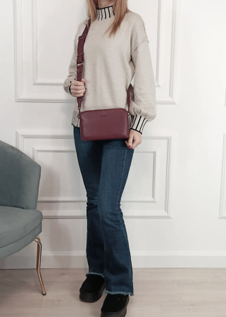 Geanta mica bordeaux crossbody CM6905-1 15 [1]