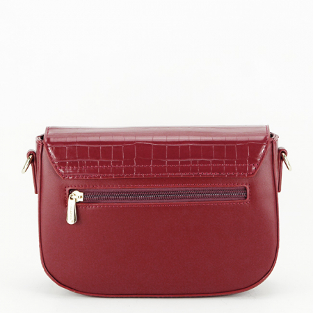 Geanta mica David Jones Paris 7002-1 14 Rosu bordo [4]